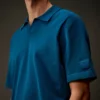 Maglione polo in cotone elasticizzato della Metropolis Series