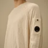 Maglione raglan a girocollo in misto cotone e nylon