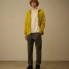 Maglione raglan a girocollo in misto cotone e nylon