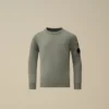 Maglione U16 in cotone con collo rotondo e Lens