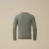 Maglione U16 in cotone con collo rotondo e Lens