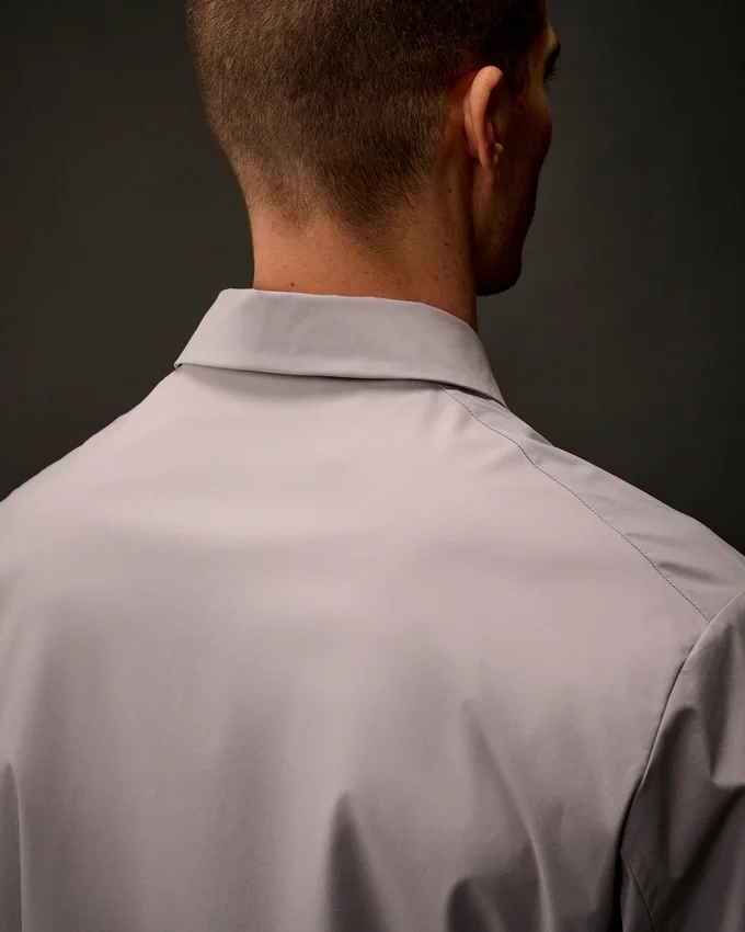 Metropolis Series: sovrashirt con zip Metro-Tek