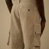 Pantaloncini cargo in gabardina di cotone Lens