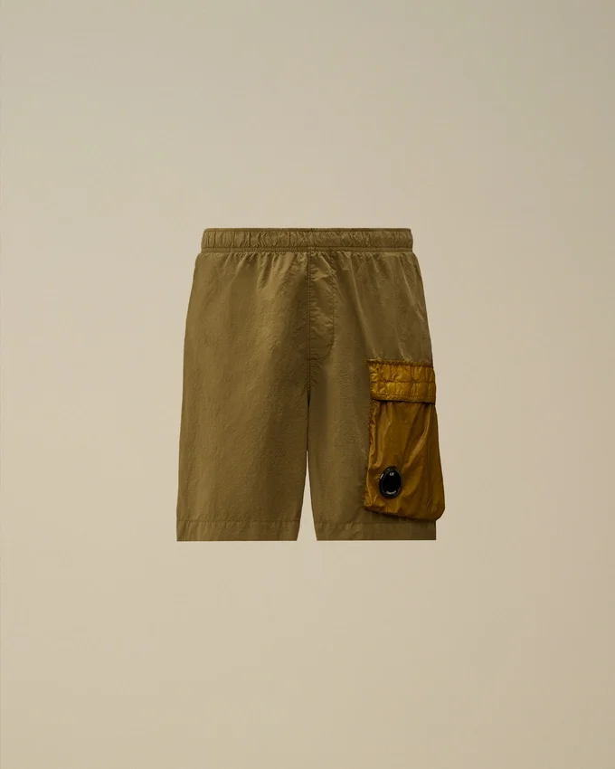 Pantaloncini da bagno cargo Flatt Nylon con lenti miste