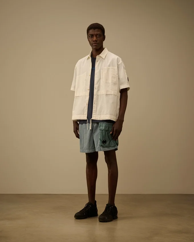 Pantaloncini da bagno cargo Flatt Nylon con lenti miste