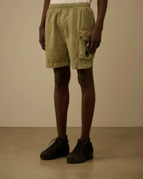 Pantaloncini da bagno cargo in Flatt Nylon con motivo a lenti