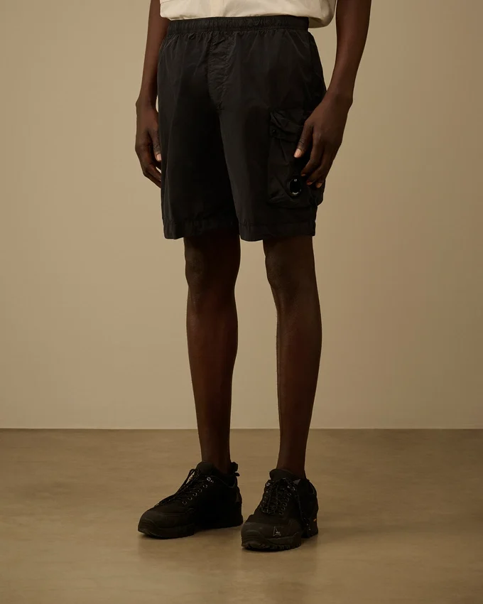 Pantaloncini da bagno cargo in Flatt Nylon con motivo a lenti