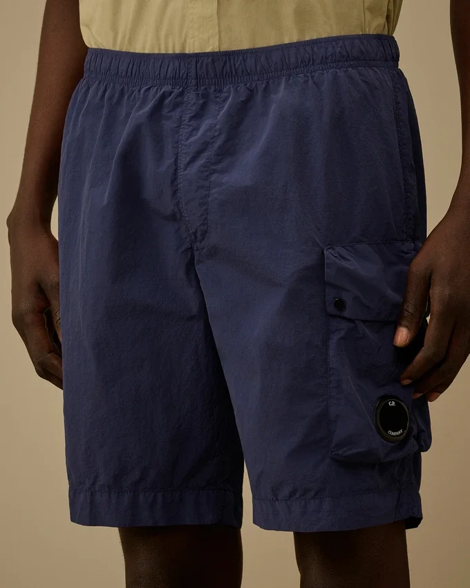 Pantaloncini da bagno cargo in Flatt Nylon con motivo a lenti