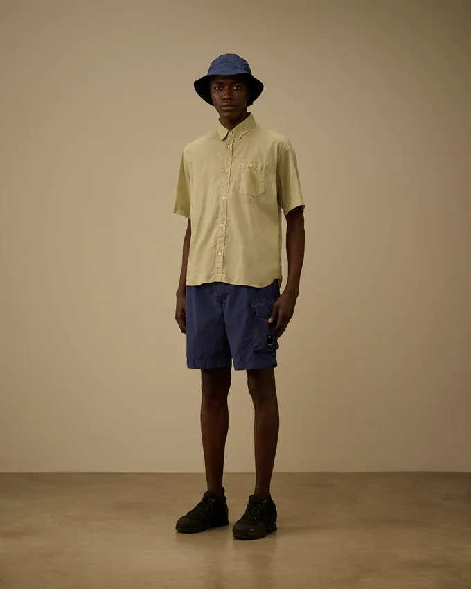 Pantaloncini da bagno cargo in Flatt Nylon con motivo a lenti