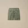 Pantaloncini da bagno con logo Eco-Chrome-R ricamato
