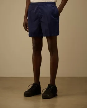 Pantaloncini da bagno con logo Eco-Chrome-R ricamato