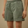 Pantaloncini da bagno con logo Eco-Chrome-R ricamato