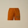 Pantaloncini da bagno con ricamo grafico Eco-Chrome-R