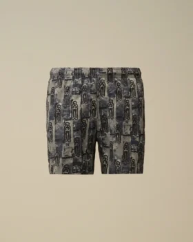 Pantaloncini da bagno stampati in Flatt Nylon U16