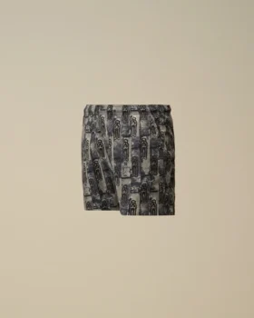 Pantaloncini da bagno stampati in Flatt Nylon U16