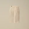 Pantaloncini in gabardina elasticizzata U16