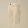 Pantaloncini in gabardina elasticizzata U16