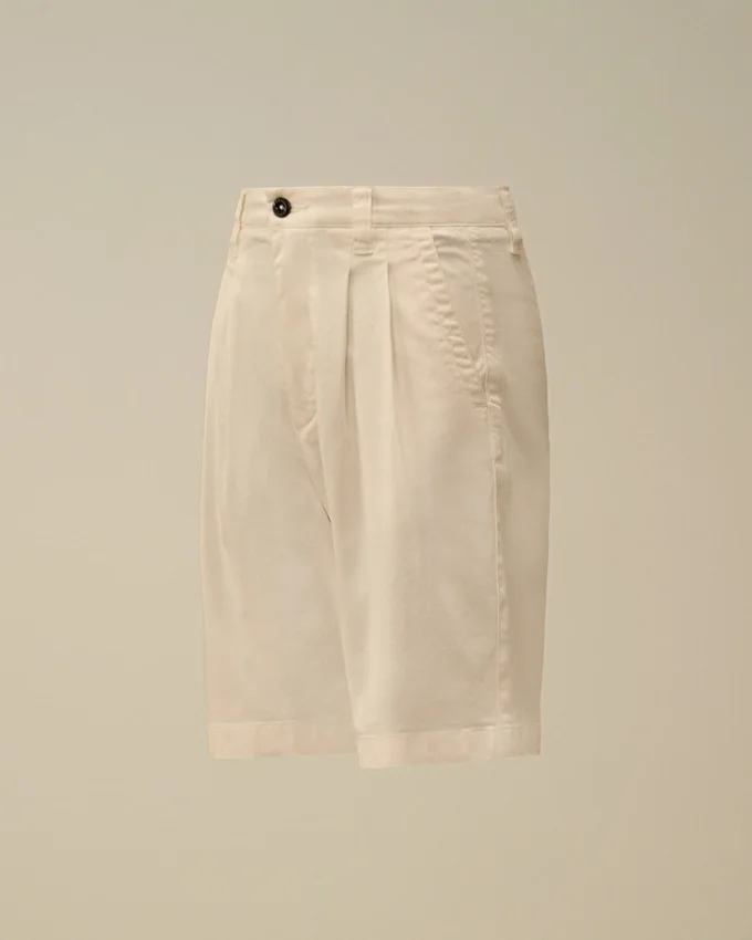 Pantaloncini in gabardina elasticizzata U16