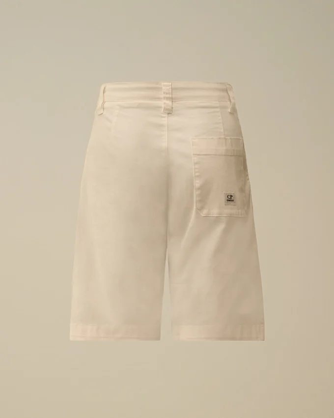 Pantaloncini in gabardina elasticizzata U16