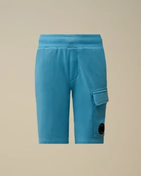 Pantaloncini in pile diagonale U16 con tasche Lens