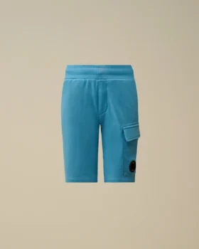 Pantaloncini in pile diagonale U16 con tasche Lens
