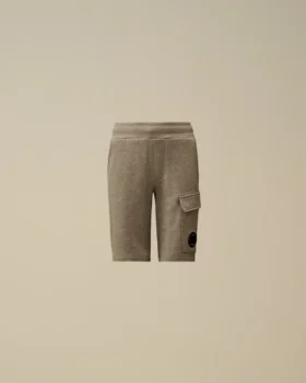 Pantaloncini in pile diagonale U16 con tasche Lens