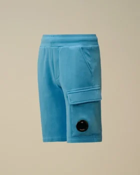 Pantaloncini in pile diagonale U16 con tasche Lens
