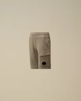 Pantaloncini in pile diagonale U16 con tasche Lens