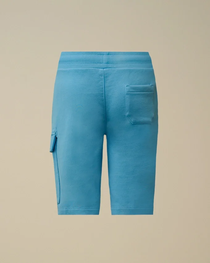 Pantaloncini in pile diagonale U16 con tasche Lens