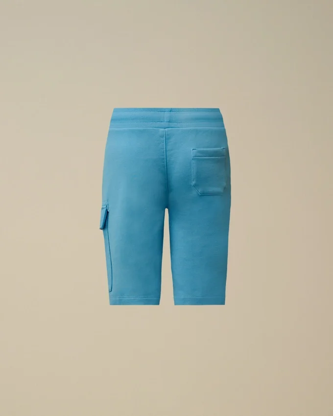Pantaloncini in pile diagonale U16 con tasche Lens