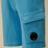 Pantaloncini in pile diagonale U16 con tasche Lens
