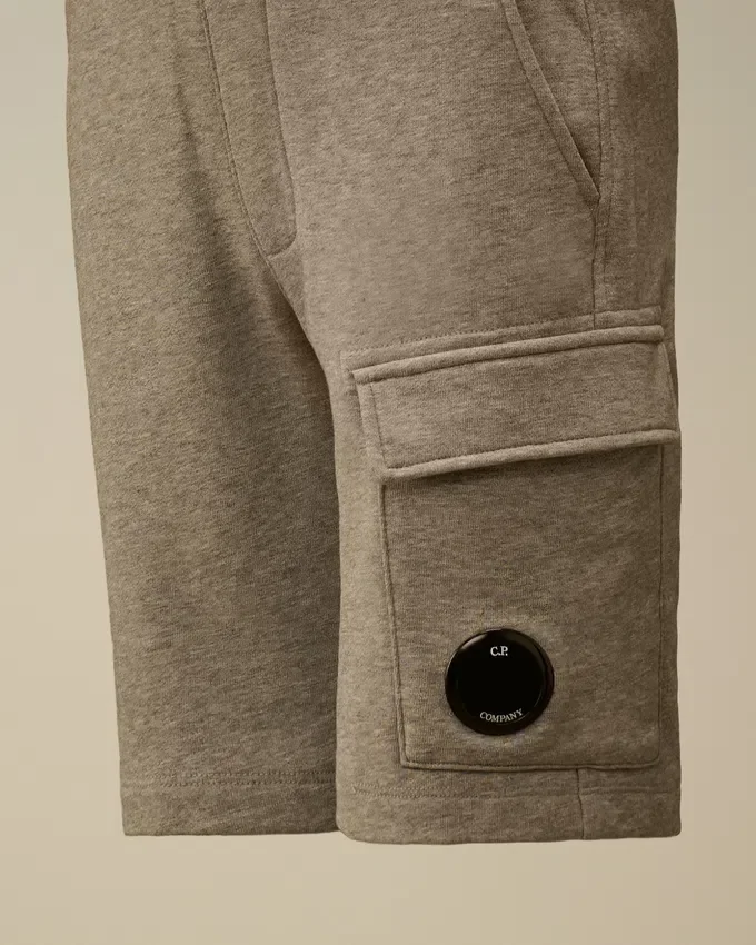 Pantaloncini in pile diagonale U16 con tasche Lens