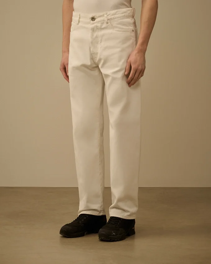 Pantaloni Bull Denim senza cuciture laterali
