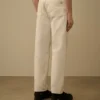 Pantaloni Bull Denim senza cuciture laterali