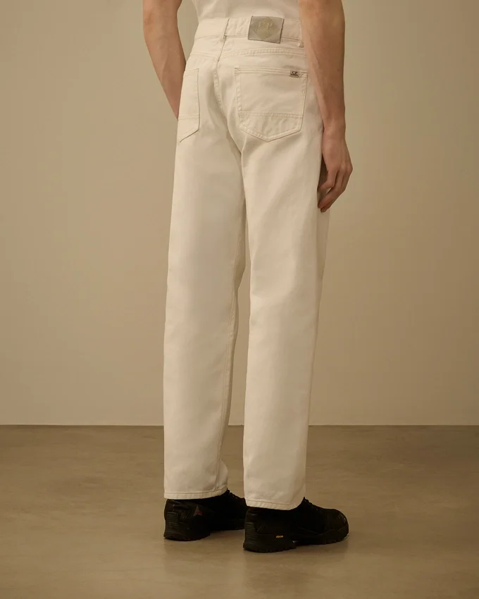 Pantaloni Bull Denim senza cuciture laterali