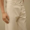Pantaloni Bull Denim senza cuciture laterali