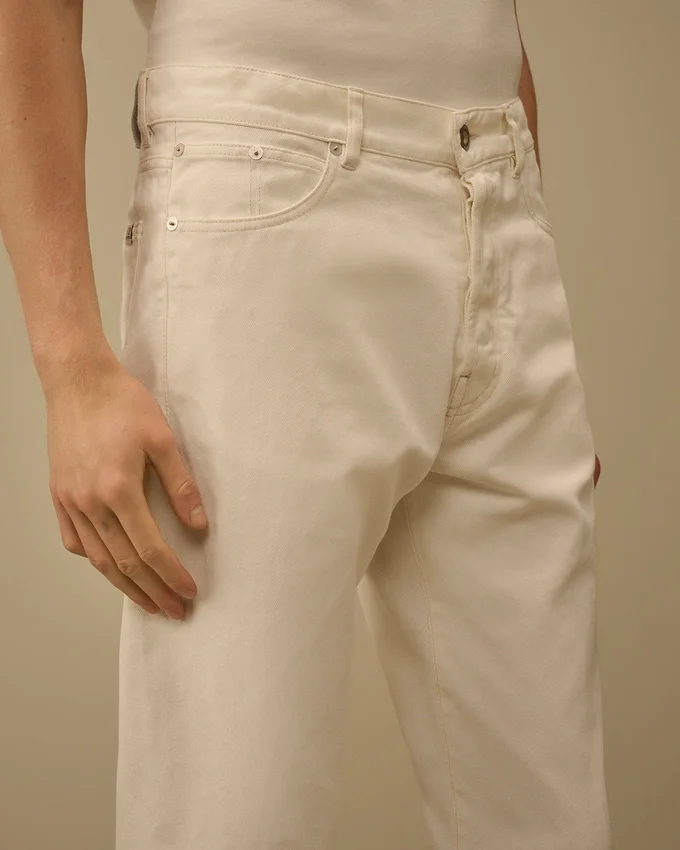 Pantaloni Bull Denim senza cuciture laterali