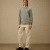 Pantaloni Bull Denim senza cuciture laterali
