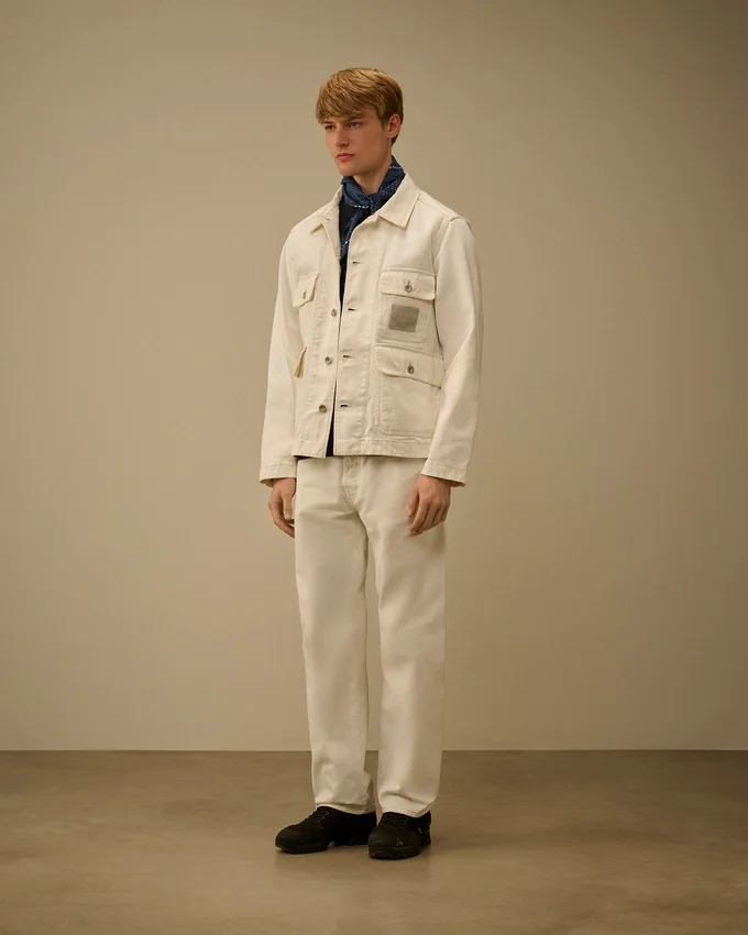 Pantaloni Bull Denim senza cuciture laterali