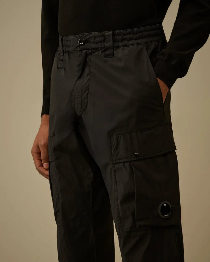 Pantaloni cargo 50 Fili Stretch con elastico in vita