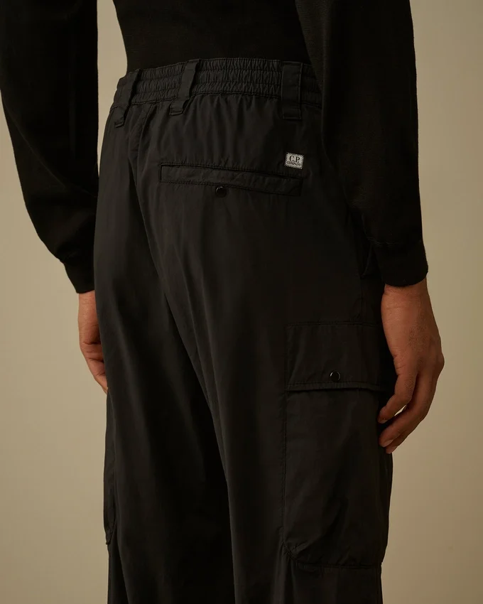 Pantaloni cargo 50 Fili Stretch con elastico in vita