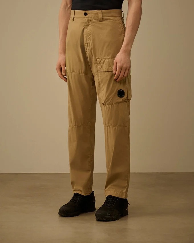 Pantaloni cargo 50 Fili Stretch Lens