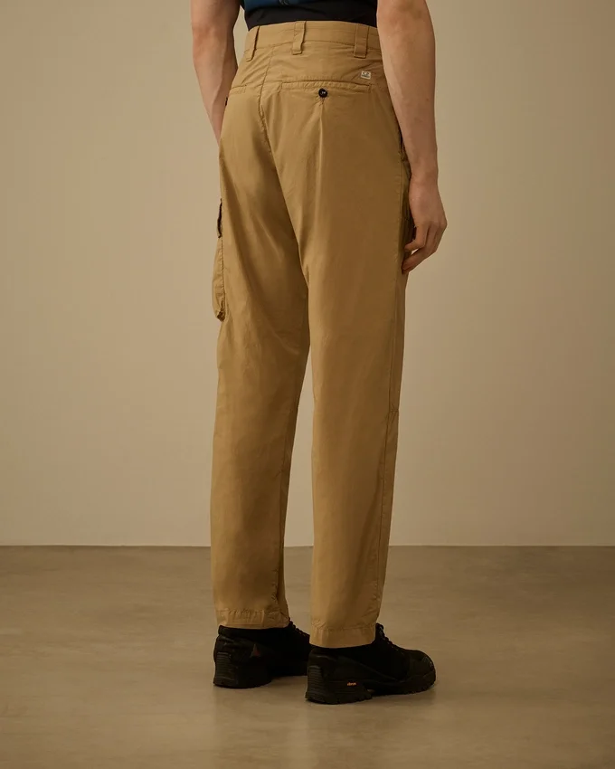 Pantaloni cargo 50 Fili Stretch Lens