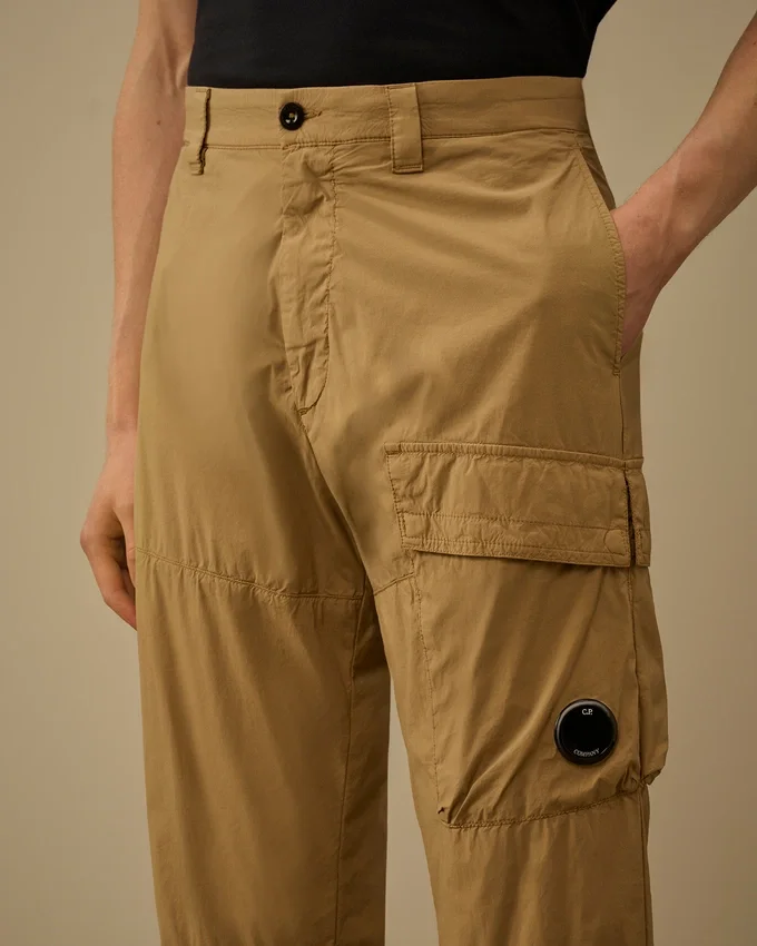 Pantaloni cargo 50 Fili Stretch Lens
