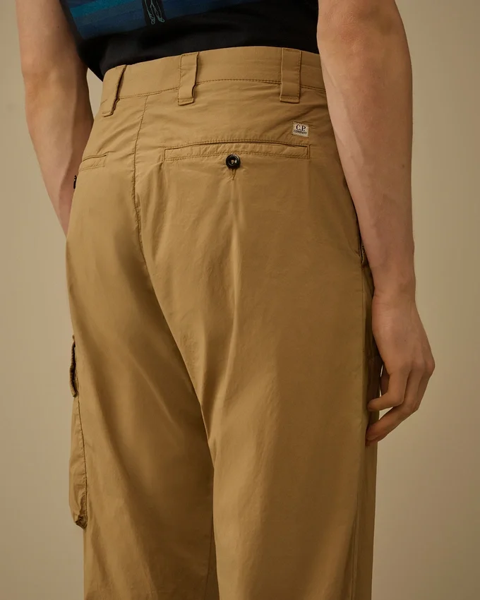 Pantaloni cargo 50 Fili Stretch Lens