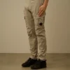 Pantaloni cargo con lenti ergonomiche in raso elasticizzato