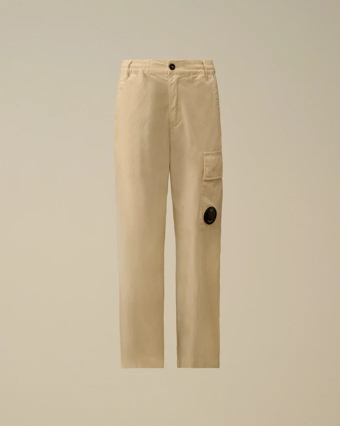 Pantaloni cargo in popeline di cotone U16
