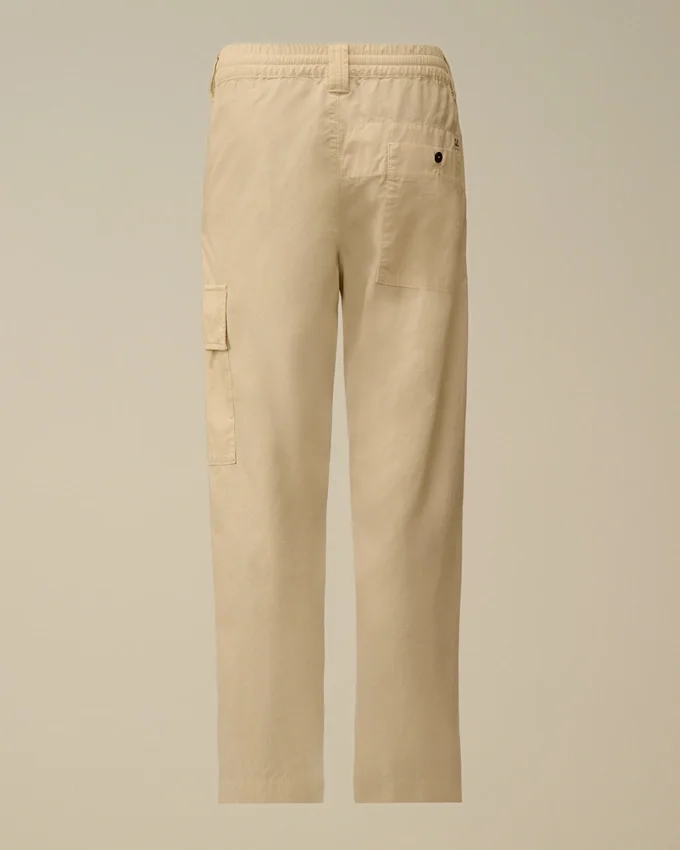 Pantaloni cargo in popeline di cotone U16