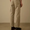 Pantaloni cargo in tessuto Ottoman