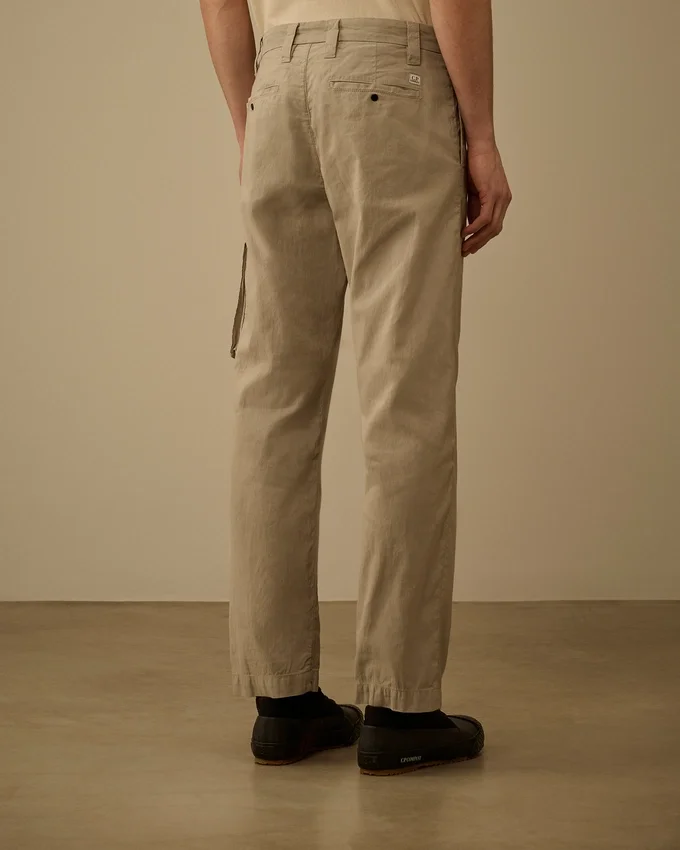 Pantaloni cargo in tessuto Ottoman
